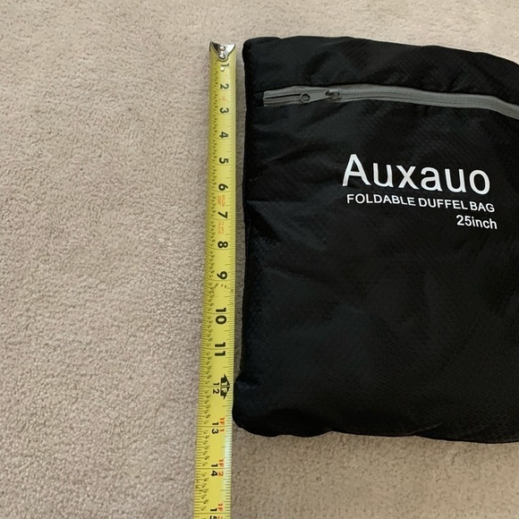 New 65L Travel Duffel Bag Foldable/Lightweight blk - Picture 8 of 16